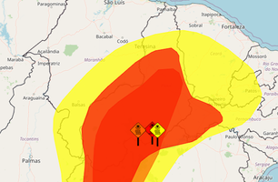Alerta de onda de calor (Foto: Reprodução/Inmet)