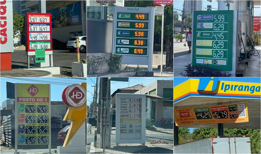 Alta nos combustíveis em Teresina