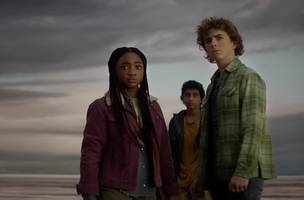 Annabeth (Leah Sava Jeffries), Percy Jackson (Walker Scobell) e Grover (Aryan Simhadri) (Foto: Divulgação / Disney+) Annabeth (Leah Sava Jeffries), Percy Jackson (Walker Scobell) e Grover (Aryan Simhadri) (Foto: Divulgação / Disney+)