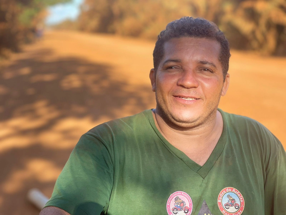 Antônio Joniel, trabalha como pedreiro e precisa se deslocar diariamente pela BR