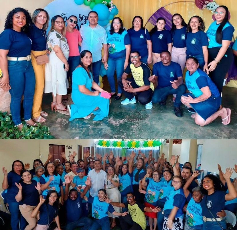 Atividade inter-regional com o grupo Idade Ativa de Tanque do Piauí