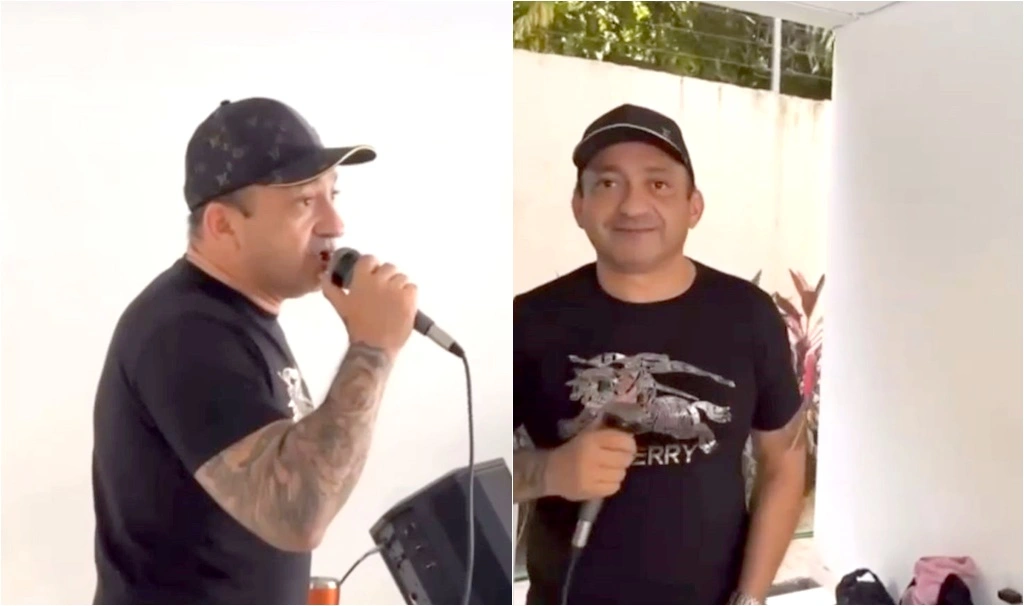 Beto Rego soltou a voz