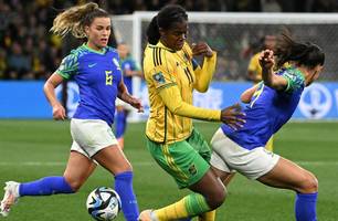 Brasil empata contra Jamaica e é eliminado da copa (Foto: Reprodução) Brasil empata contra Jamaica e é eliminado da copa (Foto: Reprodução)