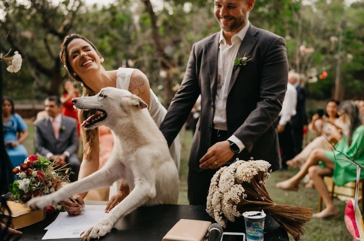 Casamento de Gessy Fonseca e Roberto Veloso