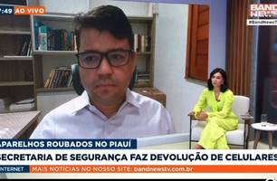 Chico Lucas concede entrevista à Band News (Foto: Reprodução Band News) Chico Lucas concede entrevista à Band News (Foto: Reprodução Band News)