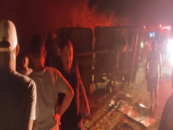 Cinco pessoas ficam feridas em acidente na zona rural de Oeiras