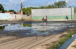 Cruzamento entre as avenidas Dr. Aires Neto e Alaídes Paz do Nascimento (Foto: Tiago Moura / Conecta Piauí)