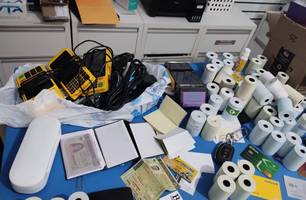 Dupla é presa após causar rombo de R$ 500 mil em posto (Foto: Divulgação/ PC-PI) Dupla é presa após causar rombo de R$ 500 mil em posto (Foto: Divulgação/ PC-PI)