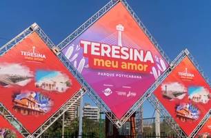Estrutura do evento Teresina Meu Amor (Foto: Reprodução) Estrutura do evento Teresina Meu Amor (Foto: Reprodução)