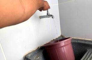 Falta de água (Foto: Conecta Piauí) Falta de água (Foto: Conecta Piauí)