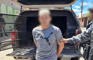 Fugitivo de penitenciária é preso em Parnaíba (Foto: Divulgação/ PM-PI) Fugitivo de penitenciária é preso em Parnaíba (Foto: Divulgação/ PM-PI)