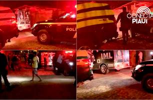 Homem assassinado em Parnaíba (Foto: Renato Carlos / Conecta Piauí) Homem assassinado em Parnaíba (Foto: Renato Carlos / Conecta Piauí)