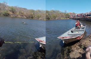 Homem morre afogado em barragem (Foto: Divulgação/ Corpo de Bombeiros) Homem morre afogado em barragem (Foto: Divulgação/ Corpo de Bombeiros)