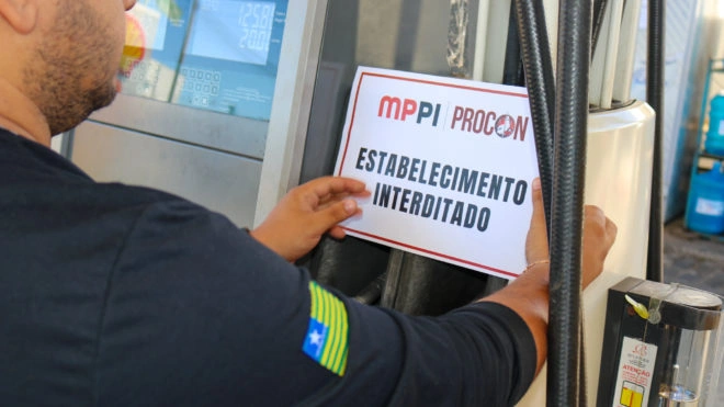 Interdição de bombas em postos de combustíveis