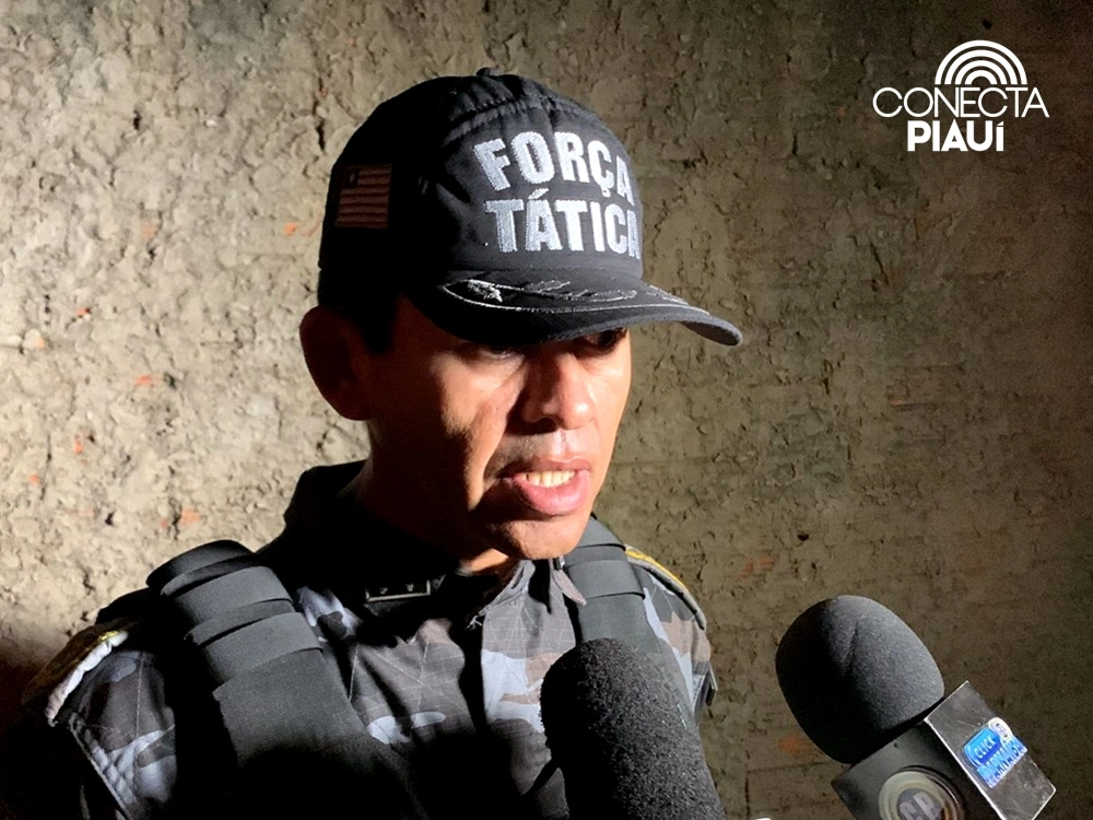 Major Bernardo, da Força Tática da Polícia Militar