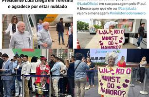 Memes sobre a visita de Lula ao Piauí (Foto: Reprodução/Redes Sociais) Memes sobre a visita de Lula ao Piauí (Foto: Reprodução/Redes Sociais)