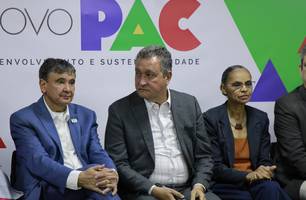 Ministros Wellington Dias, Rui Costa e Marina Silva, respectivamente (Foto: Stefanny Sales/Conecta Piauí) Ministros Wellington Dias, Rui Costa e Marina Silva, respectivamente (Foto: Stefanny Sales/Conecta Piauí)