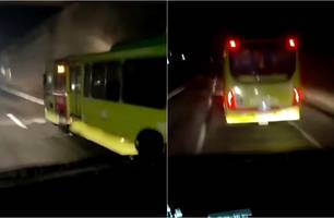 Ônibus de Teresina é flagrado em Minas Gerais (Foto: Reprodução/Rede Social) Ônibus de Teresina é flagrado em Minas Gerais (Foto: Reprodução/Rede Social)