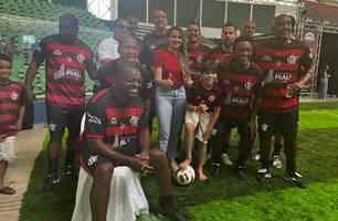 Partida entre Flamengo e Piauí no ginásio Verdão (Foto: Divulgação / Ccom) Partida entre Flamengo e Piauí no ginásio Verdão (Foto: Divulgação / Ccom)