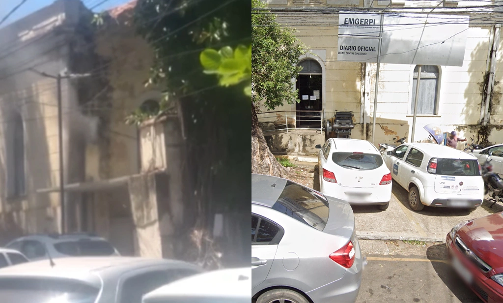 Princípio de incêndio no prédio da Emgerpi