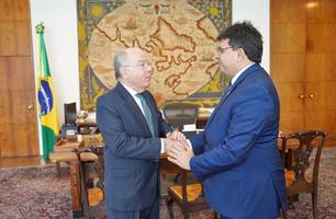 Rafael Fonteles e ministro Mauro Vieira (Foto: Reprodução) Rafael Fonteles e ministro Mauro Vieira (Foto: Reprodução)