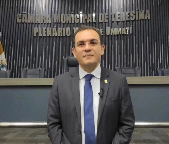 Vereador Vinício Ferreira, do Partido Social Democrático (PSD)