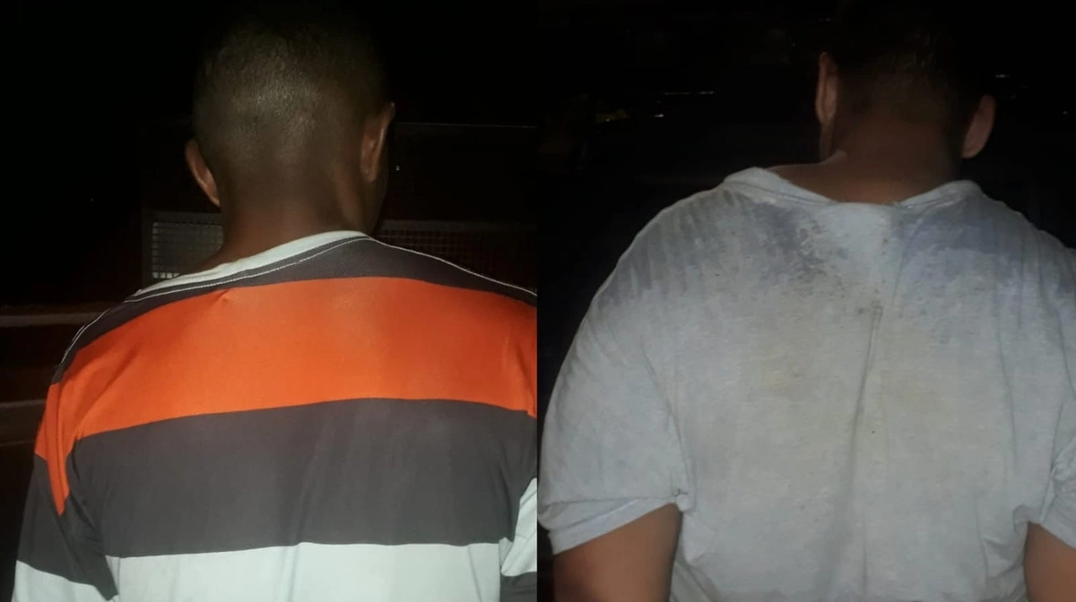 Dupla presa pela polícia