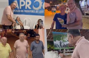 Florentino prestigia 1º Concurso Leiteiro da Planície Litorânea em Parnaíba (Foto: Divulgação) Florentino prestigia 1º Concurso Leiteiro da Planície Litorânea em Parnaíba (Foto: Divulgação)