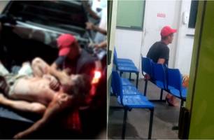 Homem é esfaqueado em Parnaíba (Foto: Reprodução) Homem é esfaqueado em Parnaíba (Foto: Reprodução)