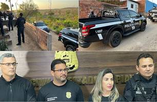 Operação da Polícia Civil (Foto: Tiago Moura / Conecta Piauí) Operação da Polícia Civil (Foto: Tiago Moura / Conecta Piauí)