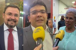 Personalidades do PT se reúnem em Teresina para encontro com prefeitos e bancada (Foto: Tiago Moura / Conecta Piauí) Personalidades do PT se reúnem em Teresina para encontro com prefeitos e bancada (Foto: Tiago Moura / Conecta Piauí)