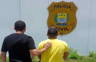 Polícia Civil prende homem em flagrante pelo crime de receptação em Parnaíba (Foto: Reprodução) Polícia Civil prende homem em flagrante pelo crime de receptação em Parnaíba (Foto: Reprodução)