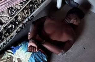 Polícia cumpre mandado de prisão em Caxingó (Foto: Divulgação) Polícia cumpre mandado de prisão em Caxingó (Foto: Divulgação)