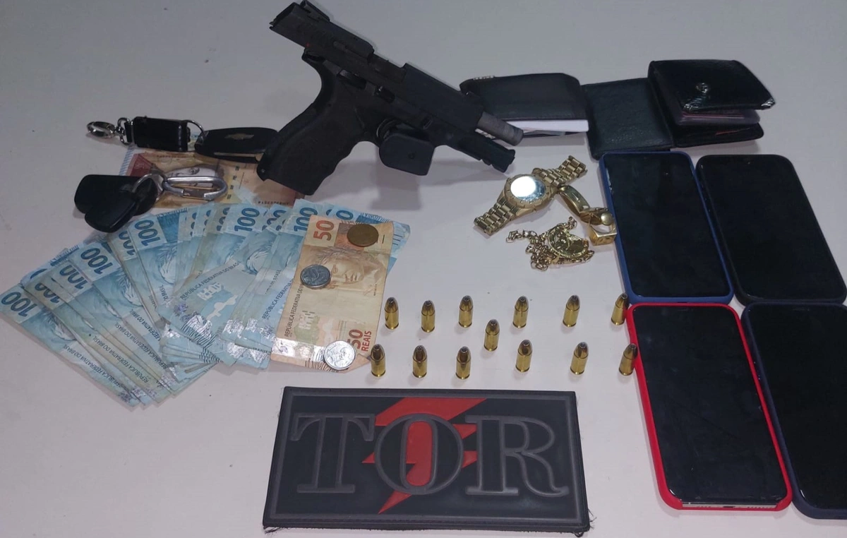 Polícia Militar apreende uma pistola adulterada zona Norte de Teresina