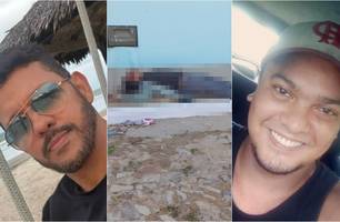 Policial morto e PM que se entregou à polícia (Foto: Reprodução) Policial morto e PM que se entregou à polícia (Foto: Reprodução)
