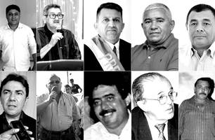 Prefeito que morreram no exercício do mandato no Piauí (Foto: Reprodução) Prefeito que morreram no exercício do mandato no Piauí (Foto: Reprodução)