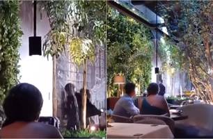 Vazamento no Restaurante Vasto (Foto: Reprodução) Vazamento no Restaurante Vasto (Foto: Reprodução)