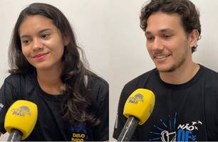 A jovem Milenna Martins Bacelar, de 19 anos, percorria mais de 23 km para chegar até Teresina (Foto: Stefanny Sales/ Conecta Piauí) A jovem Milenna Martins Bacelar, de 19 anos, percorria mais de 23 km para chegar até Teresina (Foto: Stefanny Sales/ Conecta Piauí)