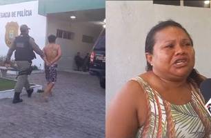 Agressor e vítima (Foto: Conecta Piauí) Agressor e vítima (Foto: Conecta Piauí)