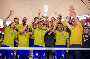 Beach Soccer: Brasil conquista o Maranhão Cup International (Foto: Ariel Lemos/AP Assessoria) Beach Soccer: Brasil conquista o Maranhão Cup International (Foto: Ariel Lemos/AP Assessoria)