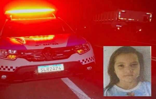 Colisão entre caçamba e moto mata menina de 8 anos na BR 343 no Norte do Piauí
