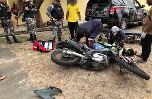 Criminosos e policial ficam feridos após acidente em perseguição em Teresina (Foto: Conecta Piauí) Criminosos e policial ficam feridos após acidente em perseguição em Teresina (Foto: Conecta Piauí)