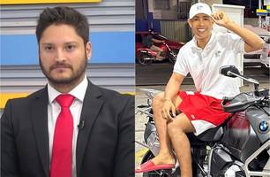 Delegado Alisson Macedo e Ítallo Bruno (Foto: Reprodução Meio Norte e Instagram)