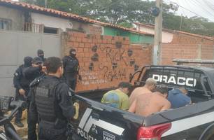 Draco prende seis pessoas suspeitas de participar do tribunal do crime em Teresina (Foto: Reprodução) Draco prende seis pessoas suspeitas de participar do tribunal do crime em Teresina (Foto: Reprodução)