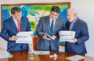 Em audiência com Lula, Rafael pede mais investimentos para o Piauí (Foto: Reprodução) Em audiência com Lula, Rafael pede mais investimentos para o Piauí (Foto: Reprodução)