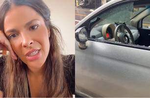 Ex-BBB piauiense Gyselle Soares se desespera após ser assaltada SP (Foto: Divulgação) Ex-BBB piauiense Gyselle Soares se desespera após ser assaltada SP (Foto: Divulgação)