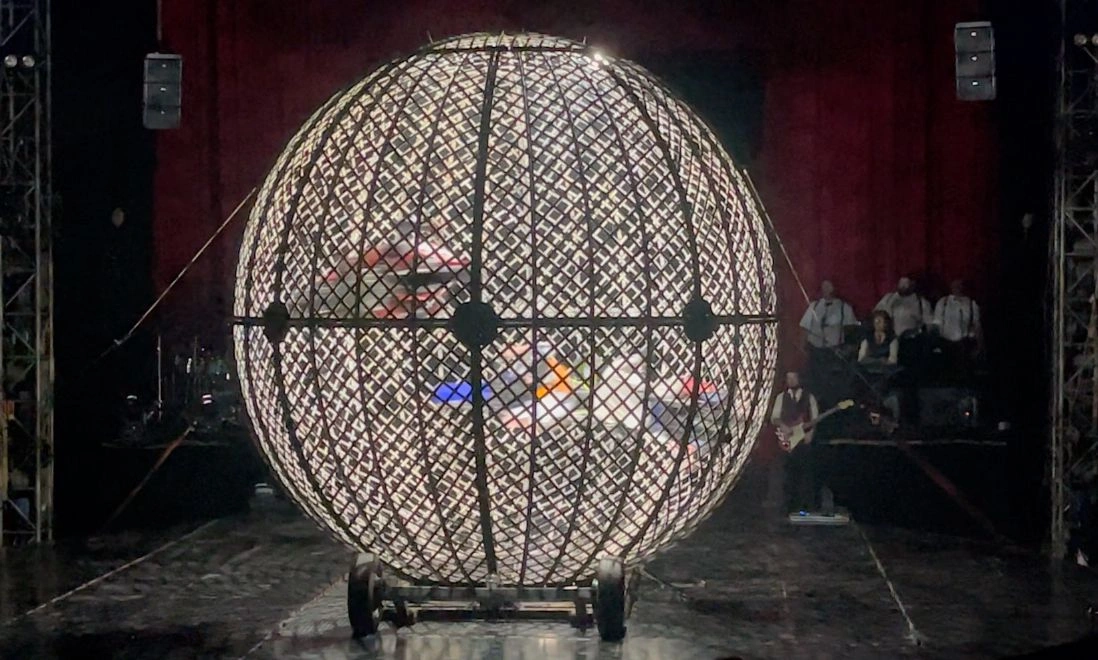 Globo da morte do Circo Kroner