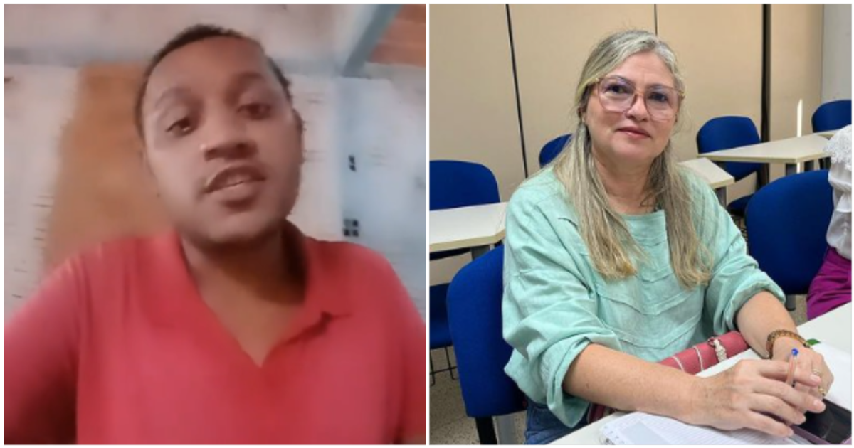 Homem com deficiência mental ameaça com simulacro de arma de fogo secretária de saúde de Lagoa do Piauí