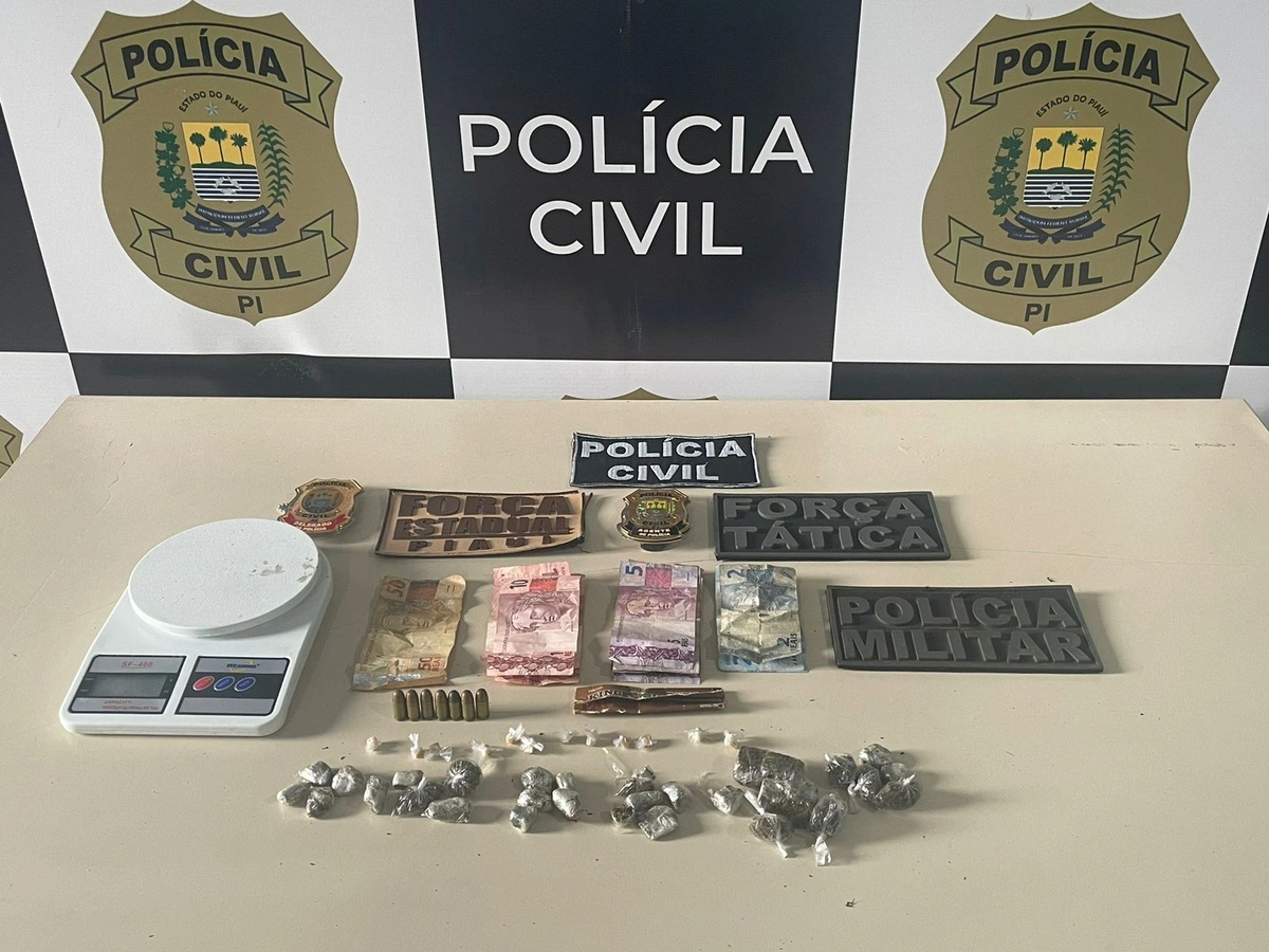 Homem suspeito de vários crimes é preso em flagrante em Amarante