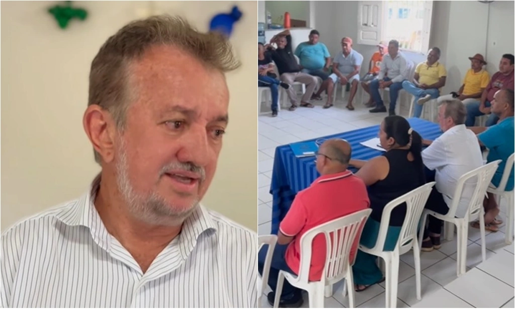 Joãozinho Felix em reunião com presidentes dos bairros